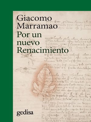cover image of Por un nuevo Renacimiento